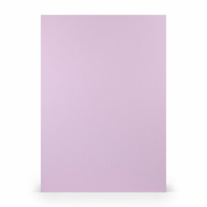 PAPERADO 100x Briefpapier DIN A4 - Orchidee gerippt Violett 100 g/m² - Papierbögen in 29,7 x 21 cm zum Basteln & Drucken