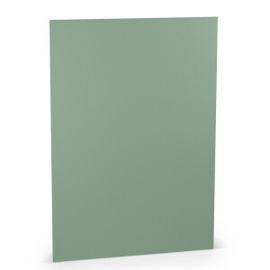 PAPERADO 400x Briefpapier DIN A4 - Eucalyptus gerippt Grün 100 g/m² - Papierbögen in 29,7 x 21 cm zum Basteln & Drucken