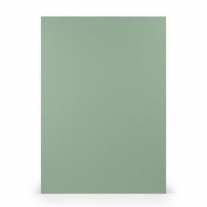 PAPERADO 500x Briefpapier DIN A4 - Eucalyptus gerippt Grün 100 g/m² - Papierbögen in 29,7 x 21 cm zum Basteln & Drucken