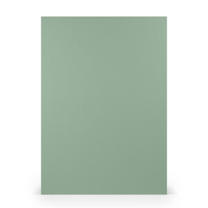 PAPERADO 500x Briefpapier DIN A4 - Eucalyptus gerippt Grün 100 g/m² - Papierbögen in 29,7 x 21 cm zum Basteln & Drucken