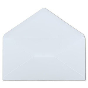 100 DIN Lang Briefumschläge Hochweiß 22 x 11 cm -120 g/m² Nassklebung Post-Umschläge ohne Fenster ideal für Weihnachten Grußkarten Einladungen von Ihrem Glüxx-Agent