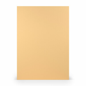 PAPERADO 100x Briefpapier DIN A4 - Melon gerippt Gelb 100 g/m² - Papierbögen in 29,7 x 21 cm zum Basteln & Drucken