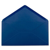 200 DIN Lang Briefumschläge Nachtblau 22 x 11 cm -110 g/m² Nassklebung Post-Umschläge ohne Fenster ideal für Weihnachten Grußkarten Einladungen von Ihrem Glüxx-Agent