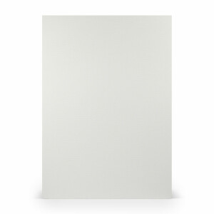 PAPERADO 100x Briefpapier DIN A4 - Eisgrau gerippt Grau 100 g/m² - Papierbögen in 29,7 x 21 cm zum Basteln & Drucken
