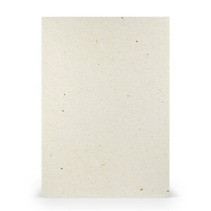 PAPERADO 75x Briefpapier DIN A4 - Terra Vanilla Weiß 100 g/m² - Papierbögen in 29,7 x 21 cm zum Basteln & Drucken