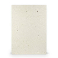 PAPERADO 75x Briefpapier DIN A4 - Terra Vanilla Weiß 100 g/m² - Papierbögen in 29,7 x 21 cm zum Basteln & Drucken