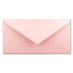 25 DIN Lang Briefumschläge Rosa 22 x 11 cm -120 g/m² Nassklebung Post-Umschläge ohne Fenster ideal für Weihnachten Grußkarten Einladungen von Ihrem Glüxx-Agent