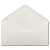 50 DIN Lang Briefumschläge Naturweiß 22 x 11 cm -120 g/m² Nassklebung Post-Umschläge ohne Fenster ideal für Weihnachten Grußkarten Einladungen von Ihrem Glüxx-Agent