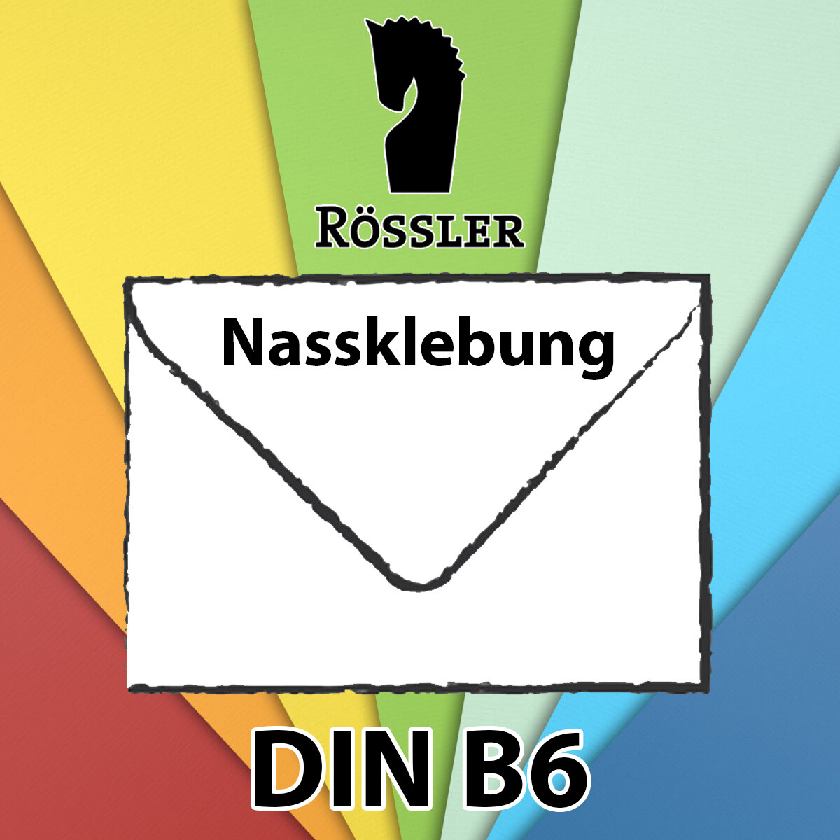 PAPERADO Umschläge mit Rippung und Seidenfutter -...