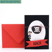 PAPERADO 200 Briefumschläge DIN B6 Schiefer gerippt - 100 g/m² Kuvert Ohne Fenster 17,8 x 12,5 cm - Umschläge mit Nassklebung spitze Klappe