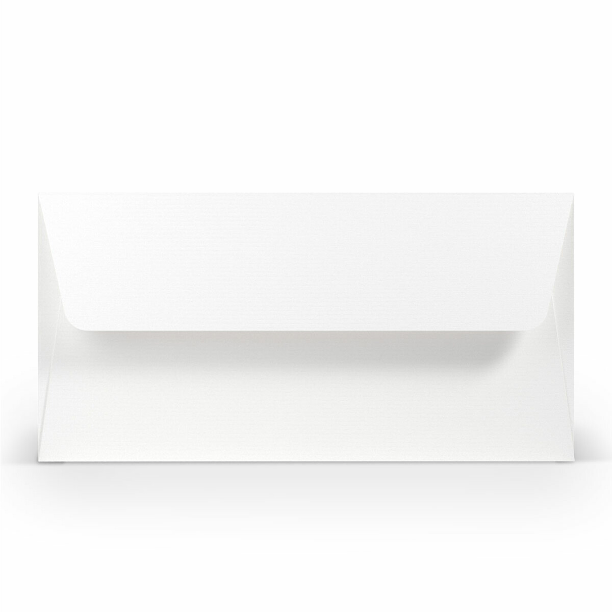 100 Briefumschläge Din Lang weiß ohne Fenster 