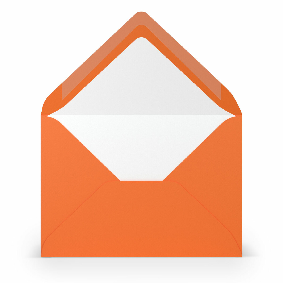 500 Orange DIN lang Briefumschläge ohne Fenster Sirio Color Hochzeit Einladungen 