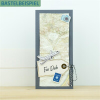 PAPERADO 75x Bastelkarton DIN A4 - Haselnuss gerippt Braun 220 g/m² Tonkarton - Dickes Bastelpapier in 29,7 x 21 cm Malen, Basteln perfekte Bastelpappe