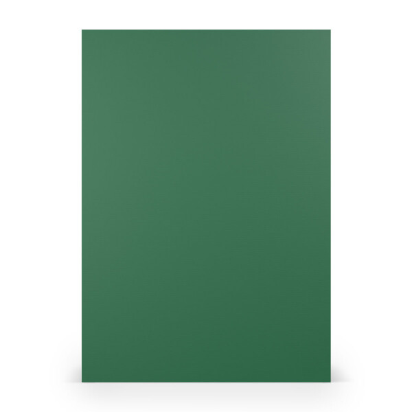 PAPERADO 200x Bastelkarton DIN A4 - Tannengrün gerippt Grün 220 g/m² Tonkarton - Dickes Bastelpapier in 29,7 x 21 cm Malen, Basteln perfekte Bastelpappe