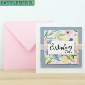 PAPERADO 200x Bastelkarton DIN A4 - Tannengrün gerippt Grün 220 g/m² Tonkarton - Dickes Bastelpapier in 29,7 x 21 cm Malen, Basteln perfekte Bastelpappe