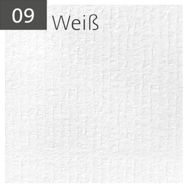 Weiß gerippt