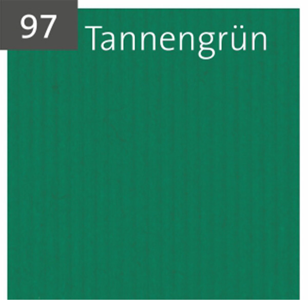 Tannengrün gerippt