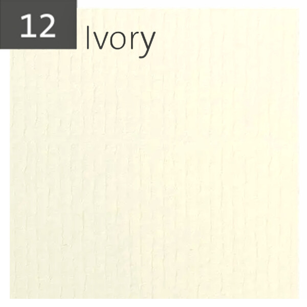 Ivory gerippt
