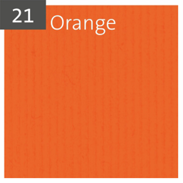 Orange gerippt