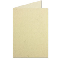 Graspapier Doppelkarte - A6